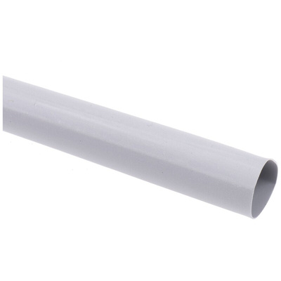 RS PRO Heat Shrink Tubing, Grey 12.7mm Sleeve Dia. x 1.2m Length 2:1 Ratio