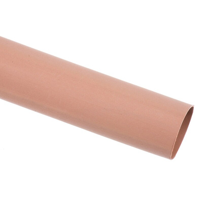 RS PRO Heat Shrink Tubing, Brown 12.7mm Sleeve Dia. x 1.2m Length 2:1 Ratio