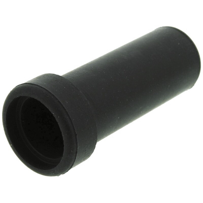 TE Connectivity Cicular Connector Boot Black