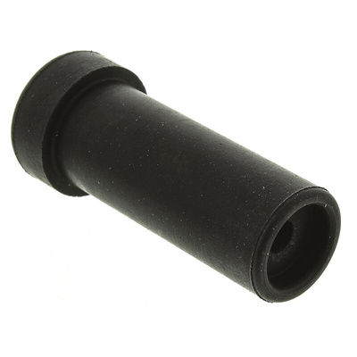 TE Connectivity Cicular Connector Boot Black
