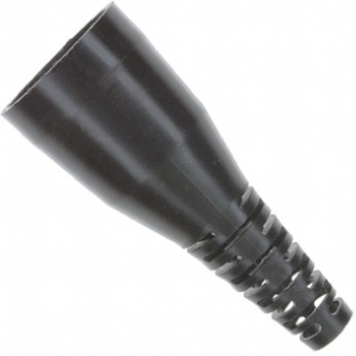 TE Connectivity Straight Black, Thermoplastic, 27.69mm