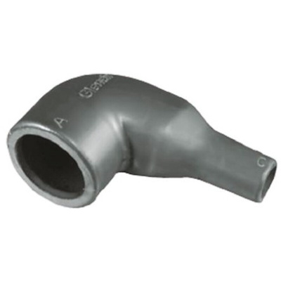 Glenair Right Angle Black, Polyolefin
