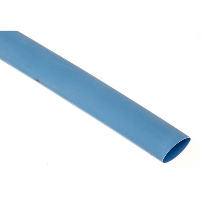 HellermannTyton Heat Shrink Tubing, Black, Blue, Clear, Green/Yellow, Red 1.5mm Sleeve Dia. x 40mm Length 3:1 Ratio,