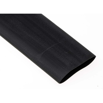 HellermannTyton Heat Shrink Tubing, Black, Blue, Clear, Green/Yellow, Red 1.5mm Sleeve Dia. x 40mm Length 3:1 Ratio,