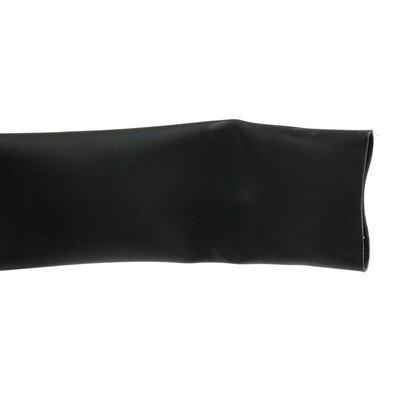 HellermannTyton Adhesive Lined Heat Shrink Tubing, Black 24mm Sleeve Dia. x 3m Length 3:1 Ratio, HIS-A Series