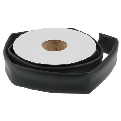 HellermannTyton Adhesive Lined Heat Shrink Tubing, Black 24mm Sleeve Dia. x 3m Length 3:1 Ratio, HIS-A Series