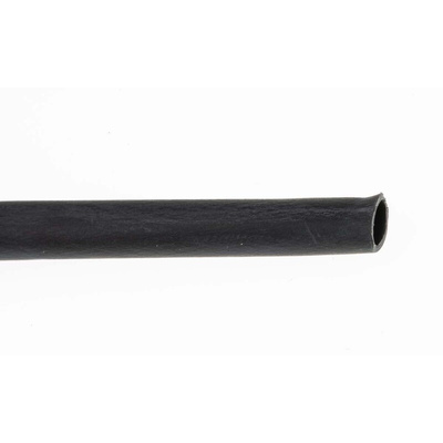 HellermannTyton Adhesive Lined Heat Shrink Tubing, Black 3mm Sleeve Dia. x 10m Length 3:1 Ratio, HIS-A Series