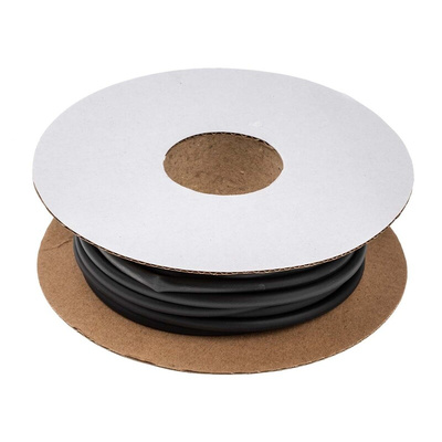 HellermannTyton Adhesive Lined Heat Shrink Tubing, Black 3mm Sleeve Dia. x 10m Length 3:1 Ratio, HIS-A Series