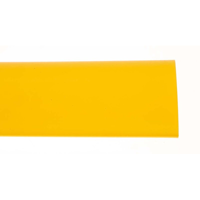 TE Connectivity Heat Shrink Tubing, Yellow 25.4mm Sleeve Dia. x 1.2m Length 2:1 Ratio, RNF-100 Series
