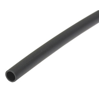 TE Connectivity Adhesive Lined Heat Shrink Tubing, Black 8mm Sleeve Dia. x 1.2m Length 4:1 Ratio, DWFR Series