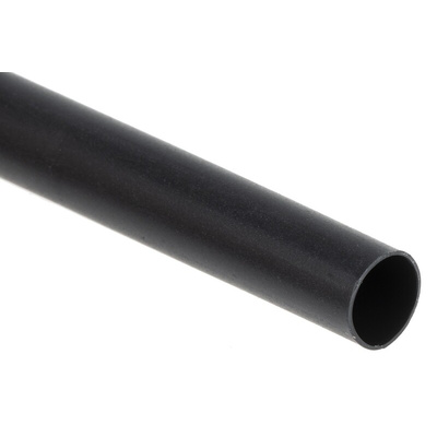 TE Connectivity Adhesive Lined Heat Shrink Tubing, Black 6mm Sleeve Dia. x 1.2m Length 3:1 Ratio, CGAT Series