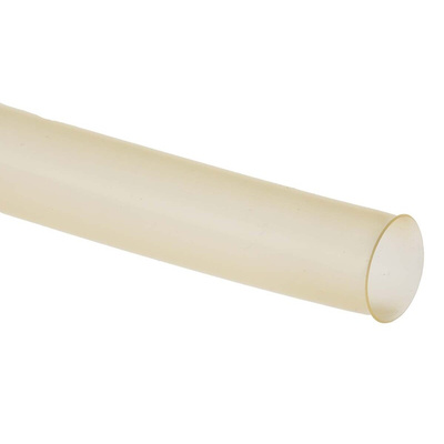 TE Connectivity Adhesive Lined Heat Shrink Tubing, Clear 12mm Sleeve Dia. x 1.2m Length 4:1 Ratio, DWTC Series