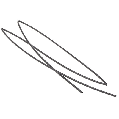 TE Connectivity Heat Shrink Tubing, Black 2.4mm Sleeve Dia. x 1.2m Length 2:1 Ratio, CGPT Series