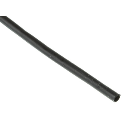 TE Connectivity Heat Shrink Tubing, Black 1.6mm Sleeve Dia. x 10m Length 2:1 Ratio, LSTT Series