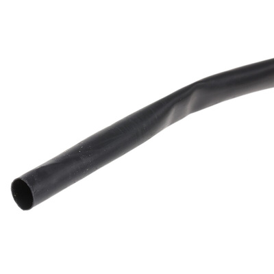 TE Connectivity Heat Shrink Tube, Black 4.8mm Sleeve Dia. x 9m Length 2:1 Ratio, LSTT Series