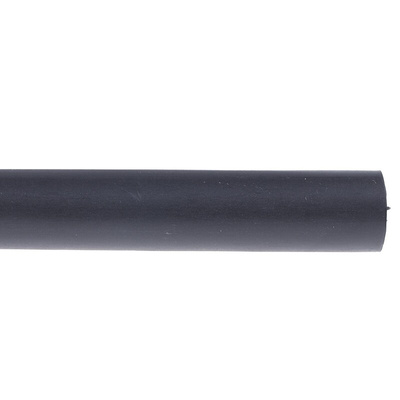TE Connectivity Heat Shrink Tubing, Black 12.7mm Sleeve Dia. x 1.2m Length 2:1 Ratio, RNF-100 Series