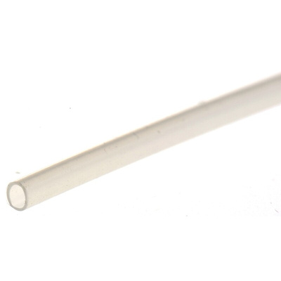 TE Connectivity Heat Shrink Tubing, Clear 1.6mm Sleeve Dia. x 1.2m Length 2:1 Ratio, RNF-100 Series