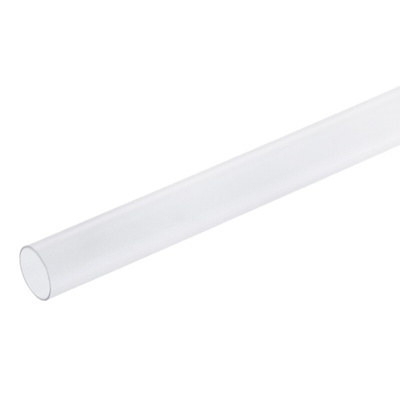 TE Connectivity Heat Shrink Tubing, Clear 6.4mm Sleeve Dia. x 1.2m Length 2:1 Ratio, RNF-100 Series
