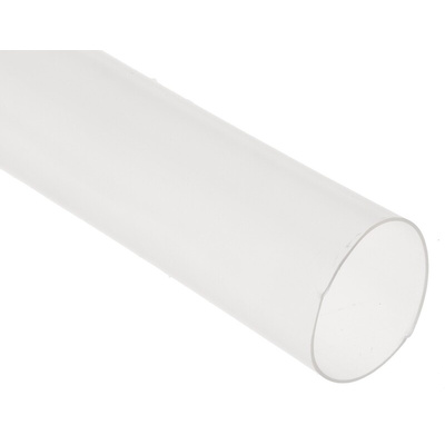 TE Connectivity Heat Shrink Tubing, Clear 12.7mm Sleeve Dia. x 1.2m Length 2:1 Ratio, RNF-100 Series