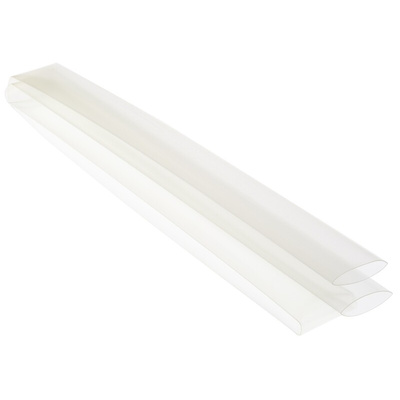 TE Connectivity Heat Shrink Tubing, Clear 19mm Sleeve Dia. x 1.2m Length 2:1 Ratio, RNF-100 Series