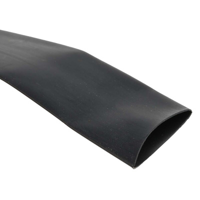 TE Connectivity Halogen Free Heat Shrink Tubing, Black 19mm Sleeve Dia. x 5m Length 2:1 Ratio, CGPT Series