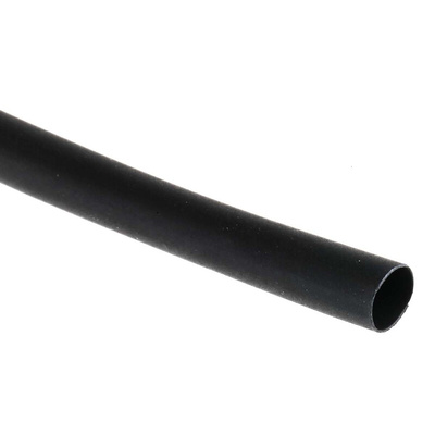 Thomas & Betts Heat Shrink Tubing Kit, Black 4.7mm Sleeve Dia. x 9.5m Length 2:1 Ratio, HSB Series