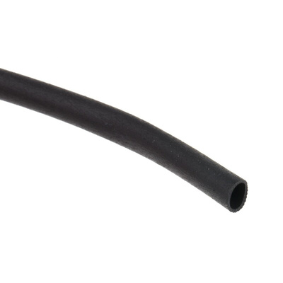 TE Connectivity Heat Shrink Tubing, Black 3.2mm Sleeve Dia. x 10m Length 2:1 Ratio, DR-25 Series