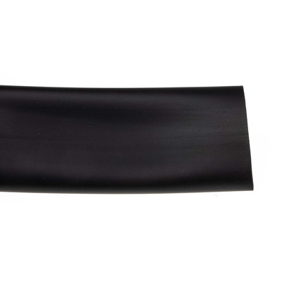 TE Connectivity Heat Shrink Tubing, Black 19mm Sleeve Dia. x 5m Length 2:1 Ratio, DR-25 Series