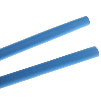TE Connectivity Heat Shrink Tubing, Blue 6mm Sleeve Dia. x 1.2m Length 3:1 Ratio, RNF-3000 Series