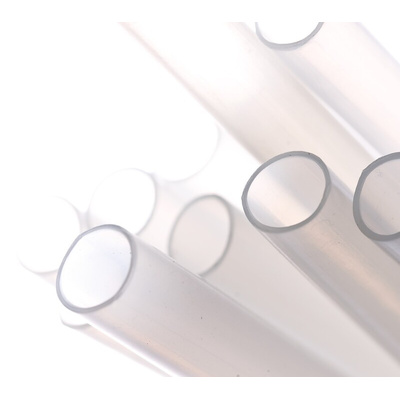 RS PRO Heat Shrink Tube, Clear 50.8mm Sleeve Dia. x 1.22m Length 2:1 Ratio