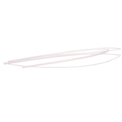 RS PRO Heat Shrink Tubing, Transparent 1.2mm Sleeve Dia. x 1.2m Length 2:1 Ratio