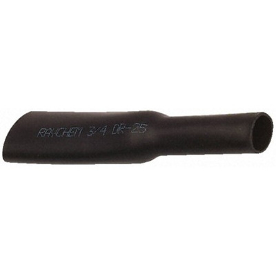 TE Connectivity Heat Shrink Tubing, Black 25.4mm Sleeve Dia. x 30m Length 2:1 Ratio, DR-25 Series