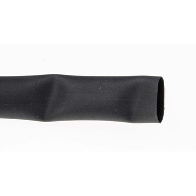 TE Connectivity Heat Shrink Tubing, Black 7.1mm Sleeve Dia. x 8m Length 2:1 Ratio, VERSAFIT Series