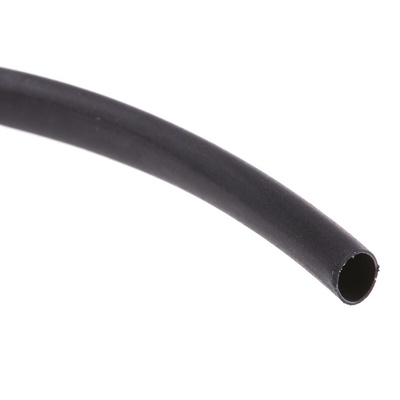 TE Connectivity Heat Shrink Tubing, Black 19mm Sleeve Dia. x 5m Length 2:1 Ratio, VERSAFIT Series