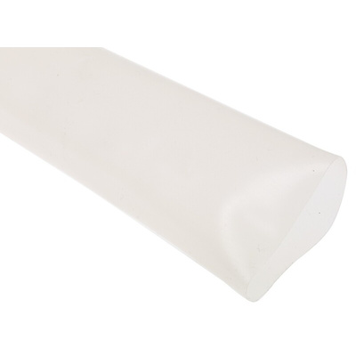 TE Connectivity Heat Shrink Tubing, Clear 25.4mm Sleeve Dia. x 1.2m Length 2:1 Ratio, KYNAR Series