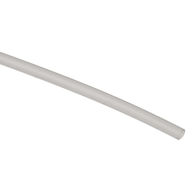 TE Connectivity Heat Shrink Tubing, Clear 1.2mm Sleeve Dia. x 1.2m Length 2:1 Ratio, RT-375 Series