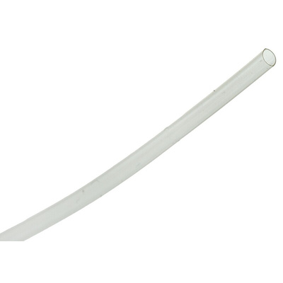 TE Connectivity Heat Shrink Tubing, Clear 1.6mm Sleeve Dia. x 1.2m Length 2:1 Ratio, RT-375 Series