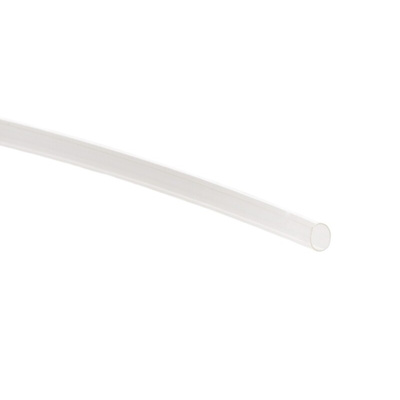 TE Connectivity Heat Shrink Tubing, Clear 2.4mm Sleeve Dia. x 1.2m Length 2:1 Ratio, RT-375 Series