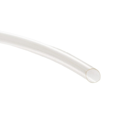 TE Connectivity Heat Shrink Tubing, Clear 4.8mm Sleeve Dia. x 1.2m Length 2:1 Ratio, RT-375 Series
