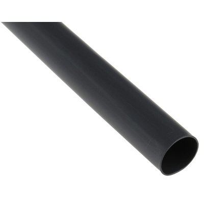 TE Connectivity Adhesive Lined Heat Shrink Tubing, Black 19mm Sleeve Dia. x 1.2m Length 3:1 Ratio, ATUM Series
