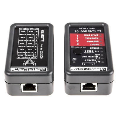 Ideal Cable Tester Cat3, Cat5e, Cat6, RG59