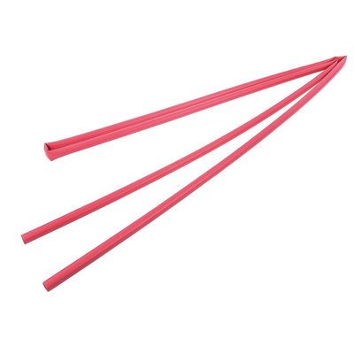 TE Connectivity Heat Shrink Tubing, Red 4.8mm Sleeve Dia. x 1.2m Length 2:1 Ratio, RNF-100 Series