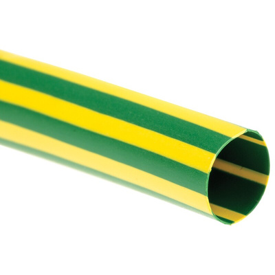 TE Connectivity Heat Shrink Tubing, Green 8mm Sleeve Dia. x 1.5m Length 2:1 Ratio, DCPT Series
