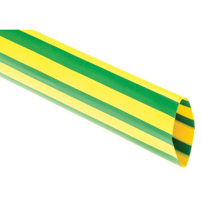 TE Connectivity Heat Shrink Tubing, Green 19mm Sleeve Dia. x 1.5m Length 2:1 Ratio, DCPT Series