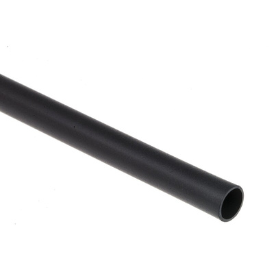TE Connectivity Adhesive Lined Heat Shrink Tubing, Black 4mm Sleeve Dia. x 1.2m Length 4:1 Ratio, HTAT Series