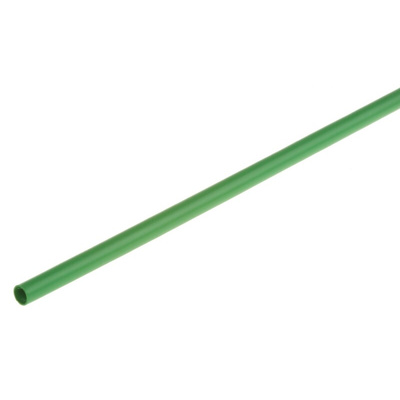 TE Connectivity Heat Shrink Tubing, Green 2.4mm Sleeve Dia. x 1.2m Length 2:1 Ratio, RNF-100 Series