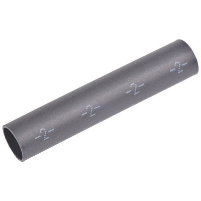 TE Connectivity Adhesive Lined Heat Shrink Tubing, Black 7.4mm Sleeve Dia. x 50mm Length 4:1 Ratio, DSPL Series