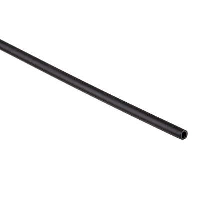 RS PRO Halogen Free Heat Shrink Tubing, Black 1.6mm Sleeve Dia. x 300mm Length 2:1 Ratio