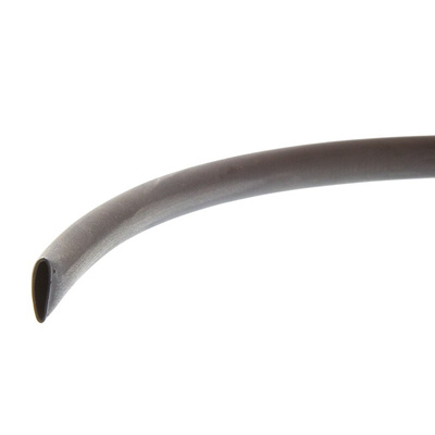 HellermannTyton Adhesive Lined Heat Shrink Tubing, Black 6mm Sleeve Dia. x 5m Length 3:1 Ratio, HIS-A Series