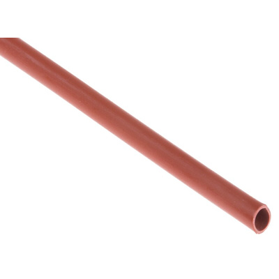 RS PRO Halogen Free Heat Shrink Tubing, Brown 2.4mm Sleeve Dia. x 1.2m Length 2:1 Ratio
